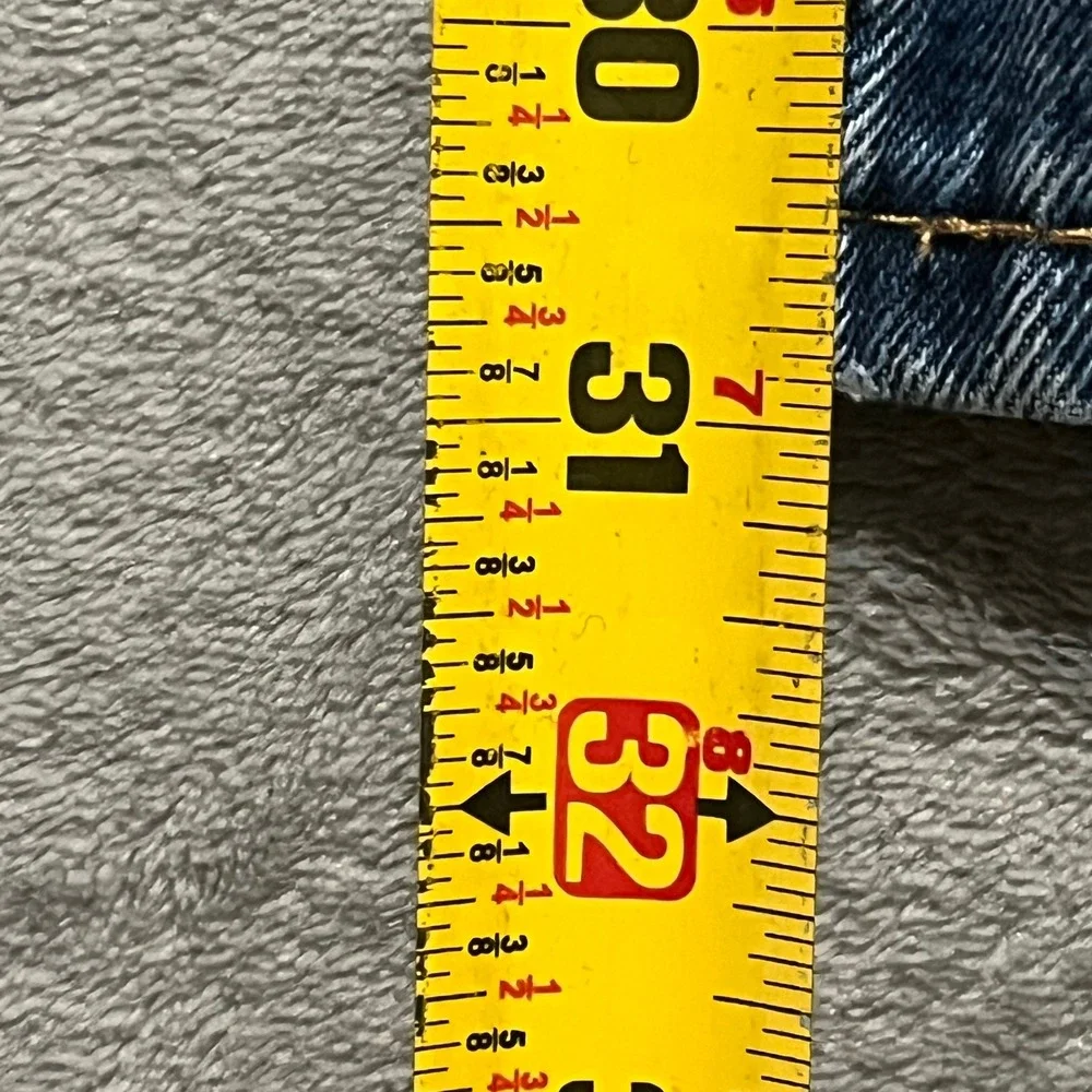 Levis 550 Relaxed Fit Jeans Mens 36x32 Blue Denim Tapered Leg 00550-4886